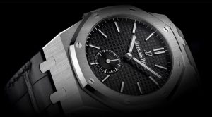 The sturdy copy Audemars Piguet Royal Oak 26591PT.OO.D002CR.01 watches are made from platinum.