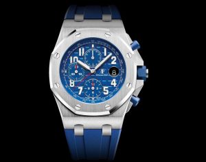 The sturdy fake Audemars Piguet Royal Oak Offshore 26470ST.OO.A030CA.01 watches are made from stainless steel.