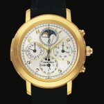 The 42 mm fake Audemars Piguet Jules Audemars 25866BA.OO.D002CR.02 watches have silvery dials.