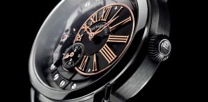 The 48 mm copy Audemars Piguet Millenary 15350ST.OO.D002CR.01 watches have off-centred dials.