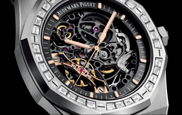 The skeleton dial makes the watches look very futuristic and technological.